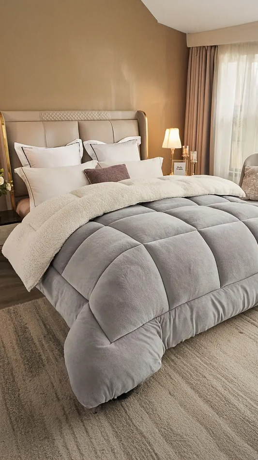 DREAMERA - Premium Reversible Sherpa Doona
