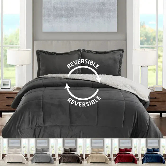 DREAMERA - Premium Reversible Sherpa Doona