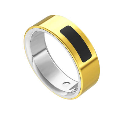 Ora Smart Ring  with a vibration feature and a touch screen